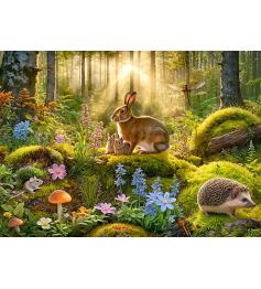 Puzzle Cherry Pazzi Waldfreunde XXL 300 Teile