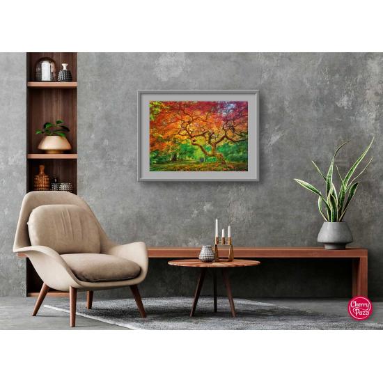 Cherry Pazzi Reddish Splashed Tree Puzzle 1000 Teile