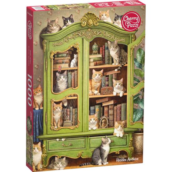 Puzzle Cherry Pazzi Verstecktesarchiv 1000 Teile