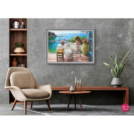 Cherry Pazzi Beauty and Blue Sea Puzzle 2000 Teile