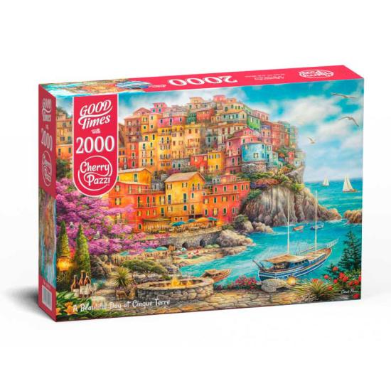 Cherry Pazzi Schöner Tag in Cinque Terre Puzzle 2000 Teile