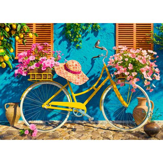 Puzzle Cherry Pazzi Zitronenfahrrad 1000 teile