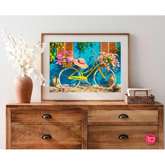 Puzzle Cherry Pazzi Zitronenfahrrad 1000 teile