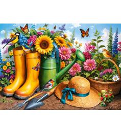Puzzle Cherry Pazzi Goldene Stiefel, Blühende Wurzeln 1000 Teile