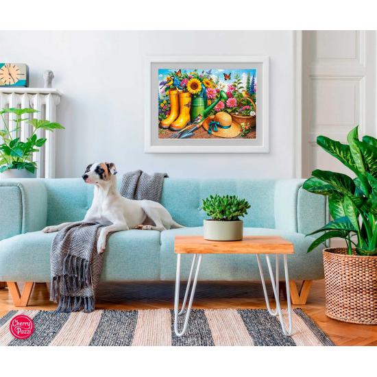 Puzzle Cherry Pazzi Goldene Stiefel, Blühende Wurzeln 1000 Teile