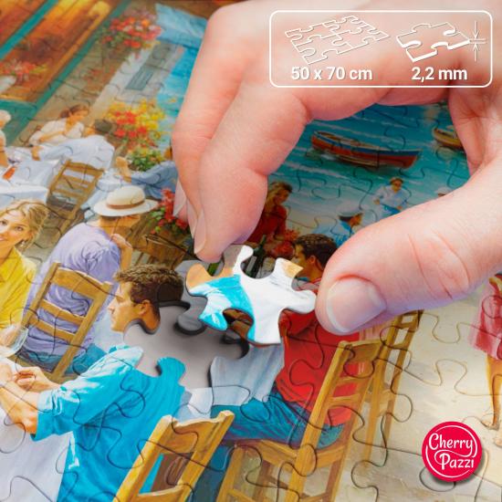 Puzzle Cherry Pazzi Regenschirmallee 1000 Teile