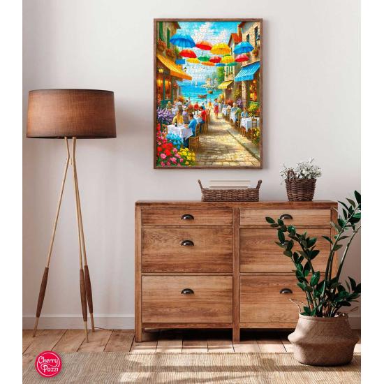 Puzzle Cherry Pazzi Regenschirmallee 1000 Teile