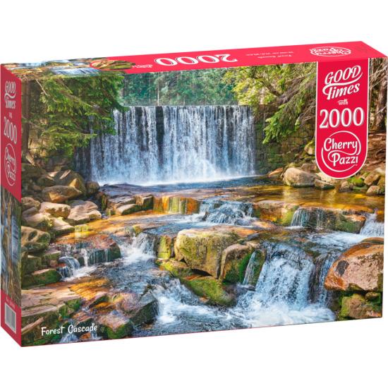 Cherry Pazzi Waldwasserfall-Puzzle 2000 Teile