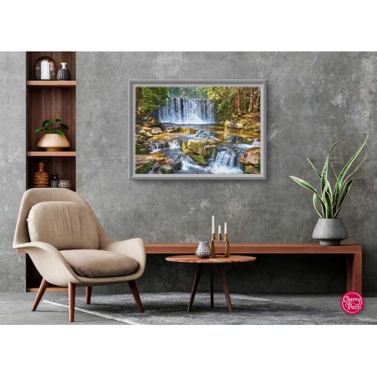 Cherry Pazzi Waldwasserfall-Puzzle 2000 Teile