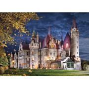 Cherry Pazzi Castle in Moszna Puzzle 1000 Teile