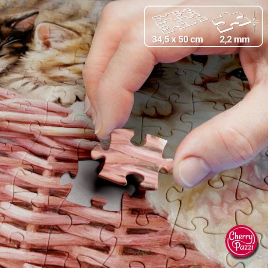 Puzzle Cherry Pazzi Korb Voller Liebe XXL 300 Teile