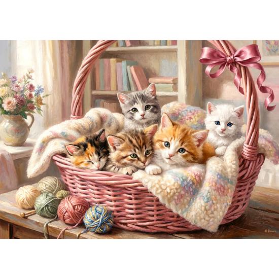 Puzzle Cherry Pazzi Korb Voller Liebe XXL 300 Teile