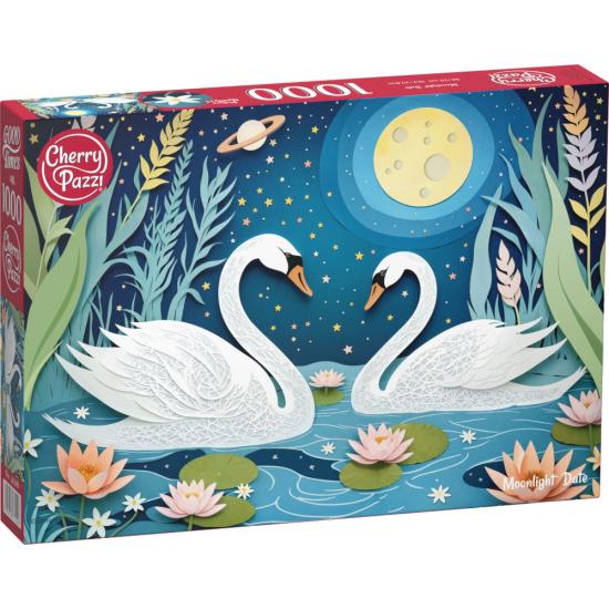 Puzzle Cherry Pazzi Mondschein-Date 1000 Teile