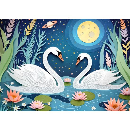 Puzzle Cherry Pazzi Mondschein-Date 1000 Teile