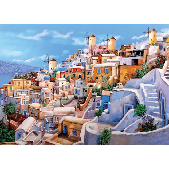 Cherry Pazzi Santorini Farbpuzzle 1000 Teile