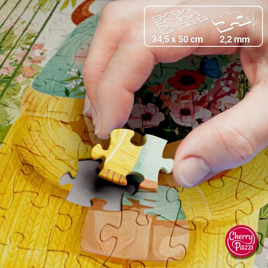Puzzle Cherry Pazzi Zu Niedlich, Um Zu Erschrecken XXL 300 Teile