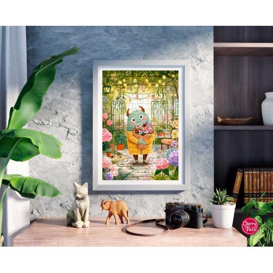 Puzzle Cherry Pazzi Zu Niedlich, Um Zu Erschrecken XXL 300 Teile