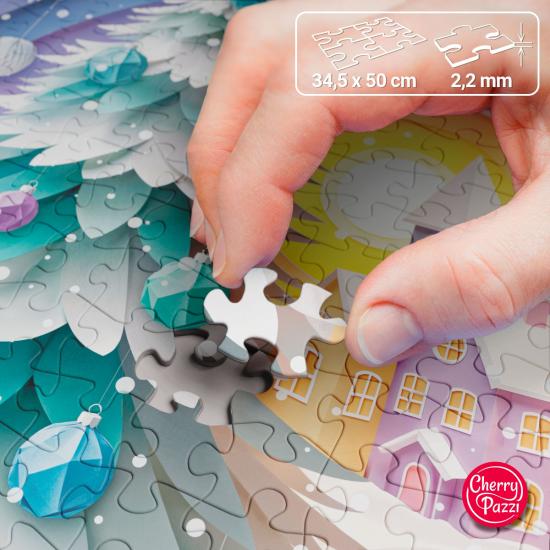 Puzzle Cherry Pazzi Winterwünsche 500 Teile