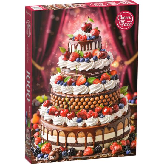 Puzzle Cherry Pazzi Ausgewogene Ernährung 1000 Teile