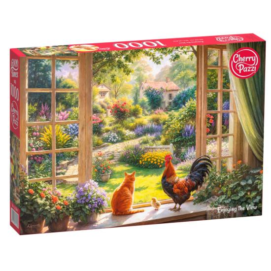 Puzzle Cherry Pazzi Die Aussicht Genießen 1000 Teile