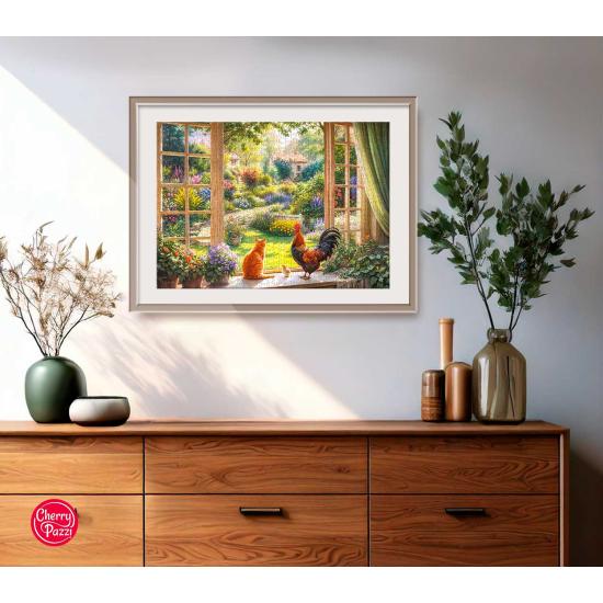 Puzzle Cherry Pazzi Die Aussicht Genießen 1000 Teile