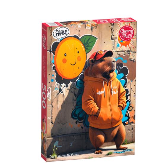 Puzzle Cherry Pazzi Don't Worry, Be Cappy 500 Teile