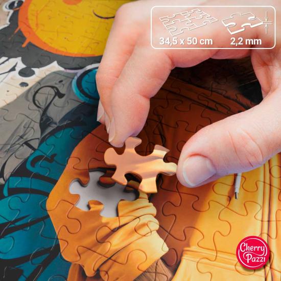 Puzzle Cherry Pazzi Don't Worry, Be Cappy 500 Teile