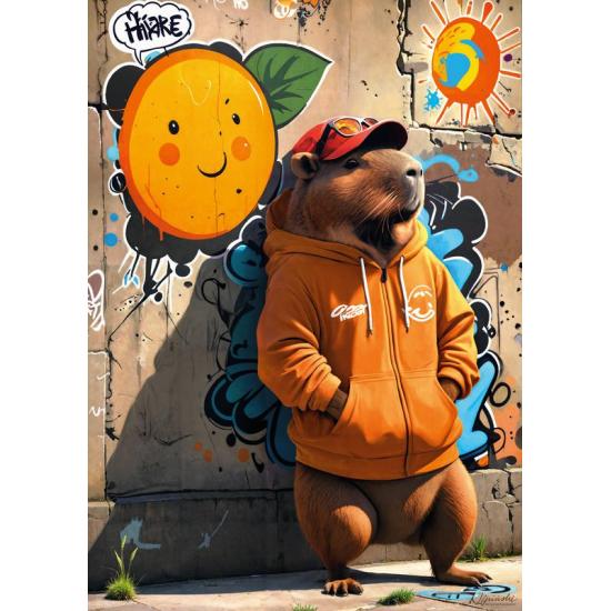 Puzzle Cherry Pazzi Don't Worry, Be Cappy 500 Teile