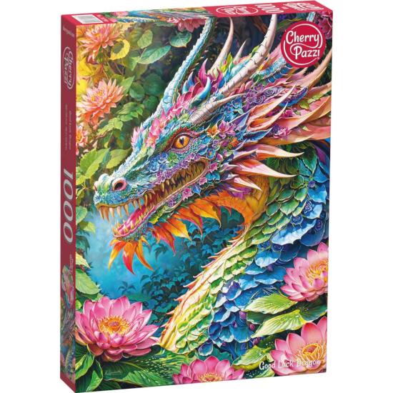 Puzzle Cherry Pazzi Viel Glück Drache 1000 Teile