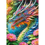 Puzzle Cherry Pazzi Viel Glück Drache 1000 Teile