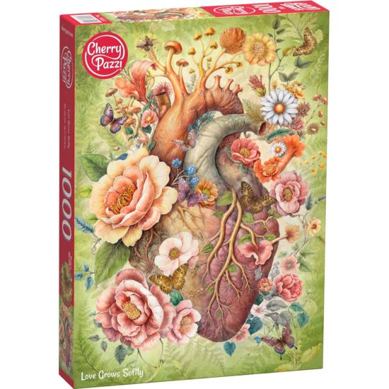 Puzzle Cherry Pazzi Liebe Wächst Sanft 1000 Teile