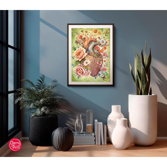 Puzzle Cherry Pazzi Liebe Wächst Sanft 1000 Teile