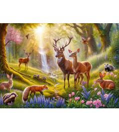 Puzzle Cherry Pazzi Das Waldherz 500 Teile