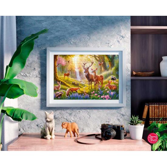 Puzzle Cherry Pazzi Das Waldherz 500 Teile