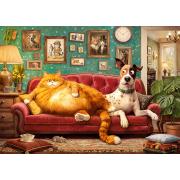 Puzzle Cherry Pazzi Fitnessstart 1000 Teile