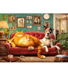 Puzzle Cherry Pazzi Fitnessstart 1000 Teile