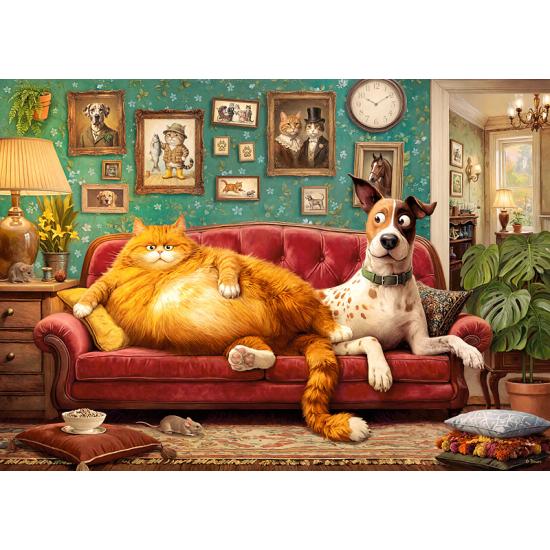 Puzzle Cherry Pazzi Fitnessstart 1000 Teile