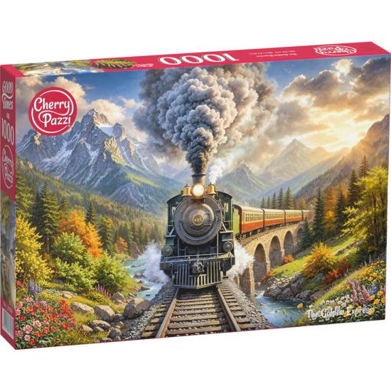 Puzzle Cherry Pazzi Der Goldene Express 1000 Teile