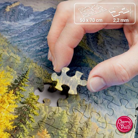 Puzzle Cherry Pazzi Der Goldene Express 1000 Teile