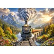 Puzzle Cherry Pazzi Der Goldene Express 1000 Teile