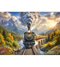 Puzzle Cherry Pazzi Der Goldene Express 1000 Teile