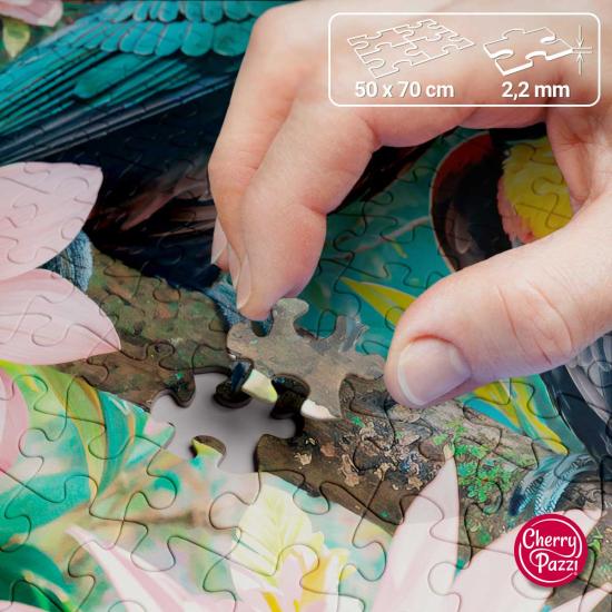 Puzzle Cherry Pazzi Das Paradies der Tukane 1000 Teile