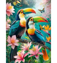 Puzzle Cherry Pazzi Das Paradies der Tukane 1000 Teile
