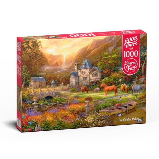 Cherry Pazzi Das Golden Valley Puzzle 1000 Teile