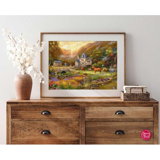 Cherry Pazzi Das Golden Valley Puzzle 1000 Teile