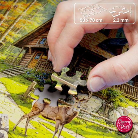 Puzzle Cherry Pazzi Das Lebendige Tal 1000 Teile