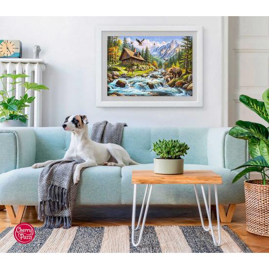 Puzzle Cherry Pazzi Das Lebendige Tal 1000 Teile