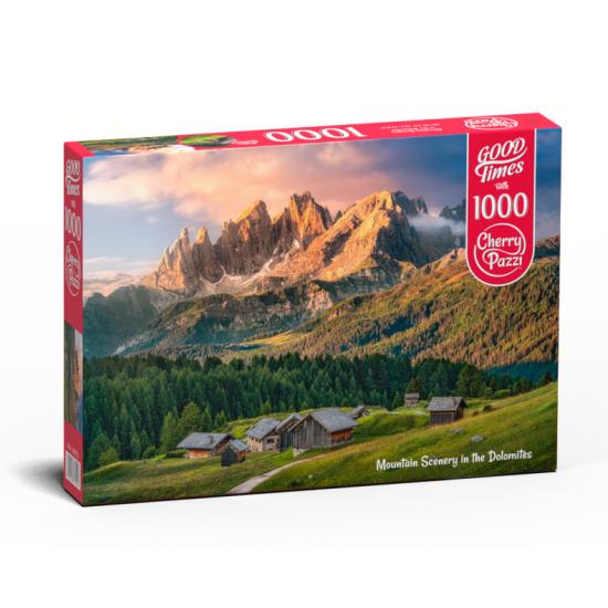 Cherry Pazzi Berglandschaft in den Dolomiten Puzzle von 1000 P