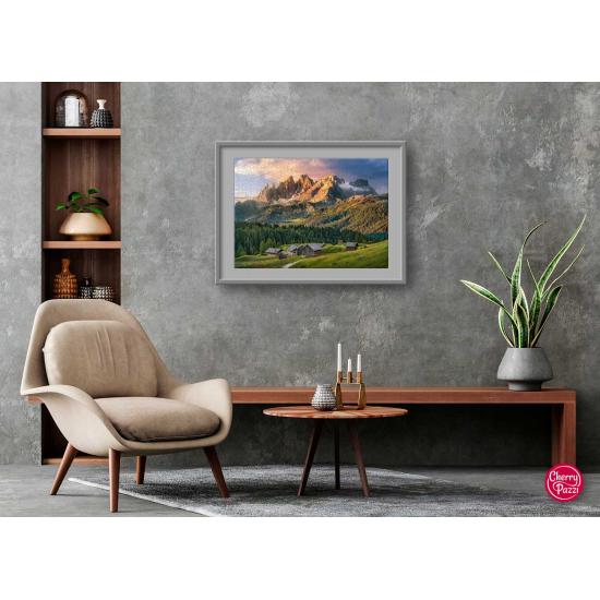 Cherry Pazzi Berglandschaft in den Dolomiten Puzzle von 1000 P