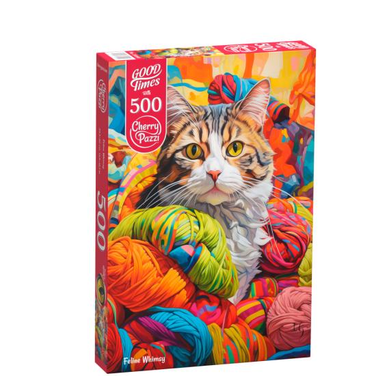 Cherry Pazzi Feline Fantasy Puzzle 500 Teile